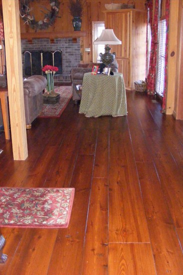 Pine Wide Plank Flooring - In the Farmhouse